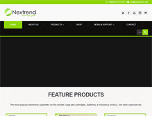 Tablet Screenshot of nextrendsz.com